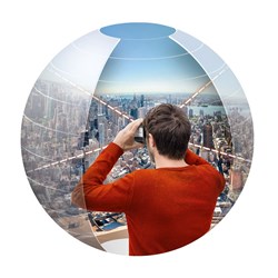 Clementoni (39401) - "New York" - 1000 pieces puzzle