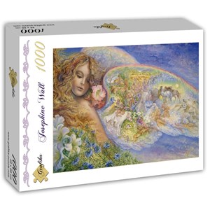 Grafika (T-00291) - Josephine Wall: "Wings of Love" - 1000 pieces puzzle