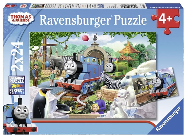 Ravensburger (09043) - "Thomas & Friends" - 24 pieces puzzle