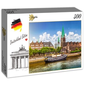 Grafika (02537) - "Deutschland Edition - Bremen" - 300 pieces puzzle