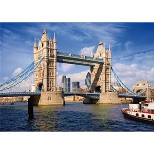 D-Toys (64288-FP08) - "Tower Bridge, London" - 1000 pieces puzzle