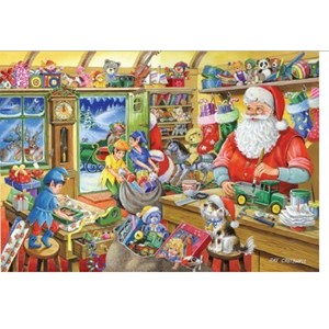 The House of Puzzles (1950) - "Santa's Workshop" - 1000 pieces puzzle