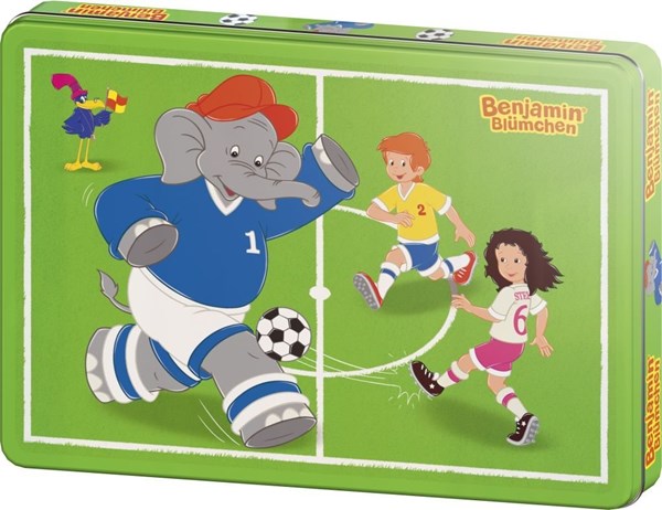 Schmidt Spiele (55545) - "Benjamin the Elephant, Off we go !" - 60 pieces puzzle