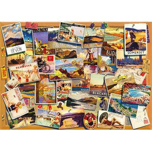 Falcon (11166) - Garry Walton: "Wish You Were Here" - 500 pieces puzzle