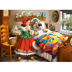 Castorland (B-030118) - "Little Red Riding Hood" - 300 pieces puzzle