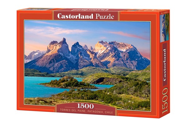 Castorland (C-150953) - "Torres del Paine National Park in Patagonia, Chile" - 1500 pieces puzzle