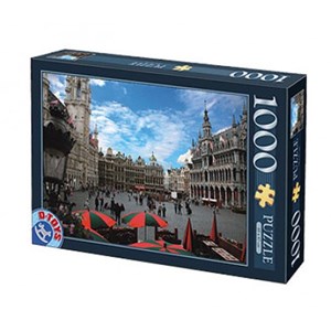 D-Toys (64288-FP01) - "Brussels, Belgium" - 1000 pieces puzzle