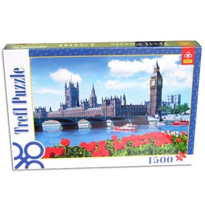 Trefl (26104) - "Parliament, London" - 1500 pieces puzzle