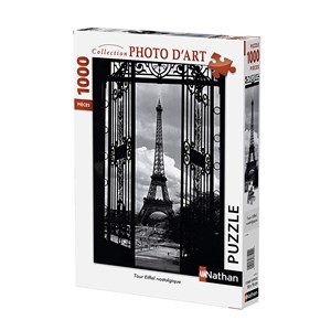 Nathan (87570) - "Eiffel Tower, Paris" - 1000 pieces puzzle