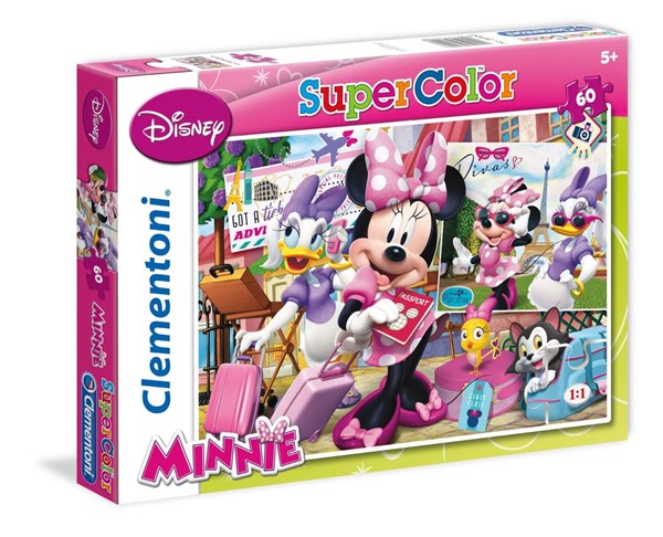 Puzzle SuperColor 104 pièces - Minnie Happy Helpers