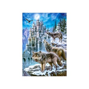 Castorland (C-151141) - "Wolves in Front of the Castle" - 1500 pieces puzzle
