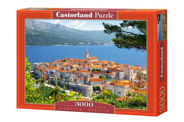 Castorland (C-300266) - "Croatia, Korcula" - 3000 pieces puzzle
