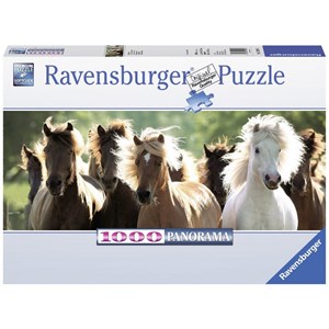 Ravensburger (15091) - "Wild Horses" - 1000 pieces puzzle