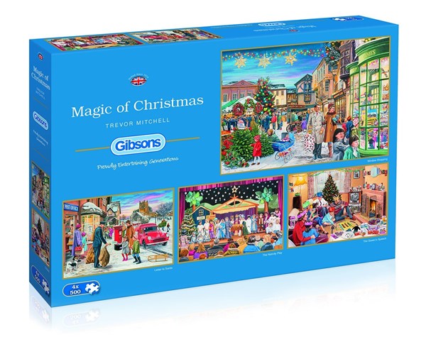 Gibsons (G5046) - Trevor Mitchell: "Magic of Christmas" - 500 pieces puzzle