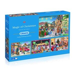 Gibsons (G5046) - Trevor Mitchell: "Magic of Christmas" - 500 pieces puzzle