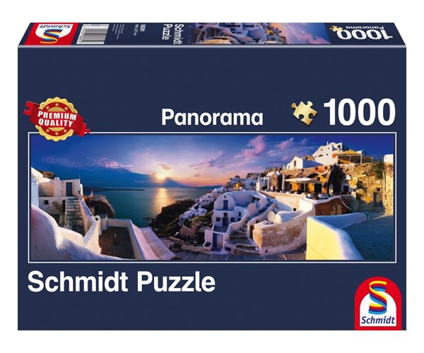 Schmidt Spiele (58281) - "Santorini" - 1000 pieces puzzle