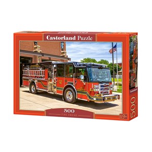 Castorland (B-52660) - "Fire Engine" - 500 pieces puzzle