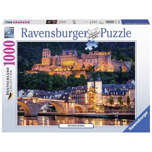 Ravensburger (19621) - "Evening in Heidelberg" - 1000 pieces puzzle