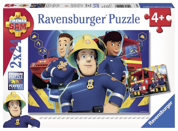 Ravensburger (09042) - "Sam Fireman" - 24 pieces puzzle
