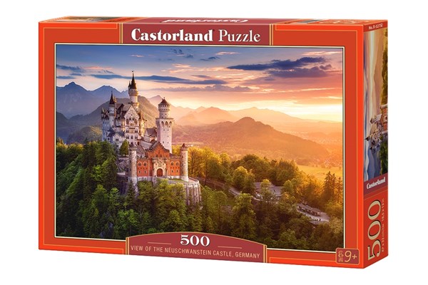 Castorland (B-52752) - "Neuschwanstein, Germany" - 500 pieces puzzle