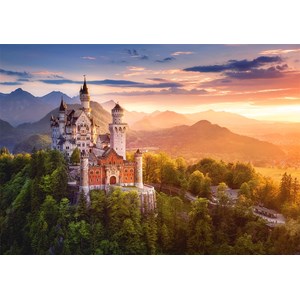 Castorland (B-52752) - "Neuschwanstein, Germany" - 500 pieces puzzle