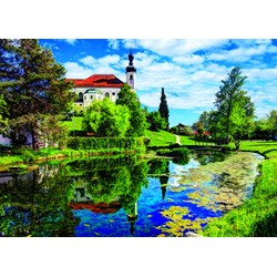 Trefl (371932) - "Chiemsee Lake, Bavaria, Germany" - 500 pieces puzzle