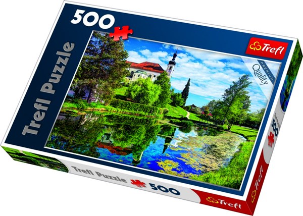 Trefl (371932) - "Chiemsee Lake, Bavaria, Germany" - 500 pieces puzzle
