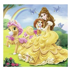 Ravensburger (09346) - "Belle, Cinderella And Raiponce" - 49 pieces puzzle