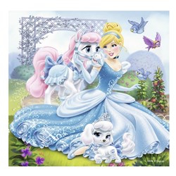 Ravensburger (09346) - "Belle, Cinderella And Raiponce" - 49 pieces puzzle