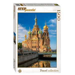 Step Puzzle (83055) - "Church of the Savior on Blood" - 1500 pieces puzzle