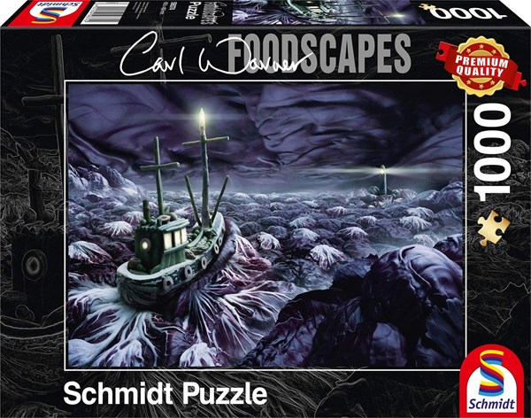 Schmidt Spiele (59374) - Carl Warner: "Stormy Sea" - 1000 pieces puzzle