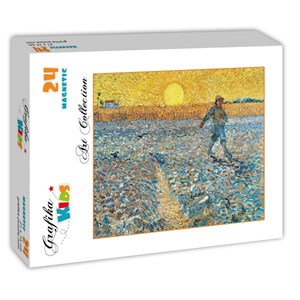 Grafika Kids (00199) - Vincent van Gogh: "The Sower, 1888" - 24 pieces puzzle