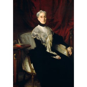 Grafika (02055) - John Singer Sargent: "Ellen Peabody Endicott, 1901" - 1000 pieces puzzle