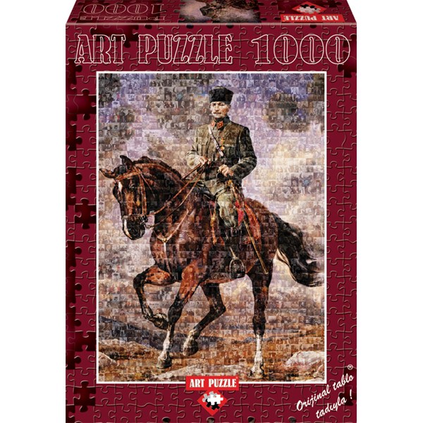 Art Puzzle (4406) - "Ghazi Mustafa Kemal Atatürk" - 1000 pieces puzzle