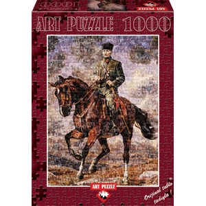 Art Puzzle (4406) - "Ghazi Mustafa Kemal Atatürk" - 1000 pieces puzzle