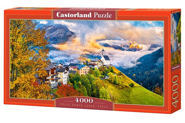 Castorland (C-400164) - "Colle Santa Lucia, Italy" - 4000 pieces puzzle