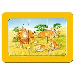 Ravensburger (06574) - "Animals of Africa" - 6 pieces puzzle