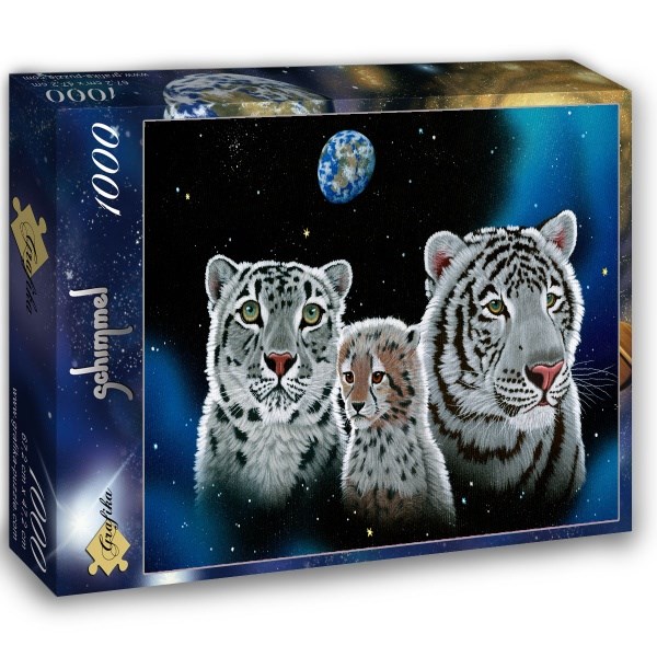 Grafika (02415) - Schim Schimmel, William Schimmel: "Gentle Family" - 1000 pieces puzzle