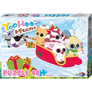 Noris (606031130) - "Yoohoo & Friends" - 48 pieces puzzle