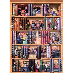 Heye (29234) - Igor Kravarik: "Books" - 1500 pieces puzzle