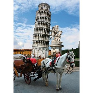 D-Toys (64288-FP03) - "Pisa Tower, Italy" - 1000 pieces puzzle
