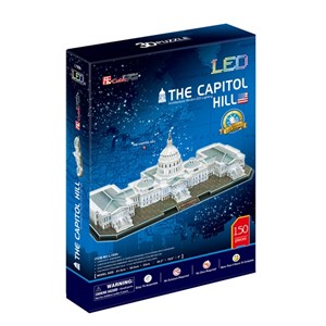 Cubic Fun (L193H) - "The US Capitol" - 150 pieces puzzle