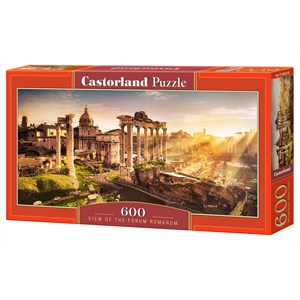 Castorland (B-060269) - "View of the Forum Romanum" - 600 pieces puzzle