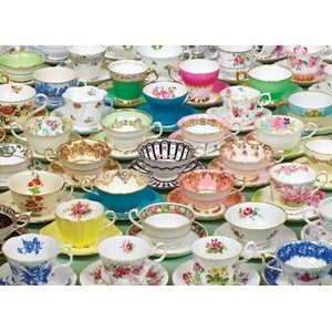 Cobble Hill (57101) - "Teacups" - 1000 pieces puzzle
