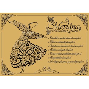 Art Puzzle (4366) - "The Seven Advices from Mevlana" - 1000 pieces puzzle