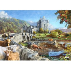 The House of Puzzles (3626) - "Highland Morning" - 1000 pieces puzzle