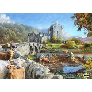 The House of Puzzles (3626) - "Highland Morning" - 1000 pieces puzzle