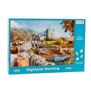 The House of Puzzles (3626) - "Highland Morning" - 1000 pieces puzzle