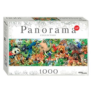 Step Puzzle (79402) - "World of Animals" - 1000 pieces puzzle