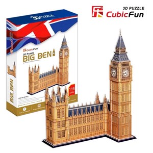 Cubic Fun (MC087H) - "Big Ben" - 117 pieces puzzle